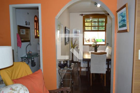 Sala - Sala de jantar de casa à venda com 4 quartos, 350m² em Anil, Rio de Janeiro
