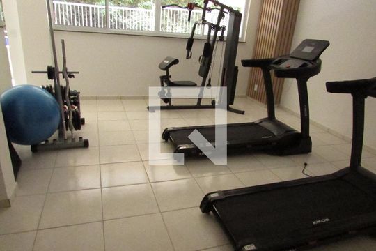 Área comum - Academia de apartamento para alugar com 2 quartos, 46m² em Jardim Ampliação, São Paulo