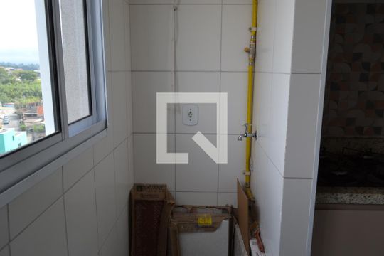 Área de Serviço de apartamento para alugar com 2 quartos, 49m² em Jardim Casa Branca, Suzano