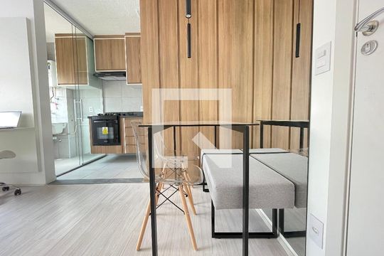 Sala de apartamento à venda com 1 quarto, 29m² em Várzea da Barra Funda, São Paulo