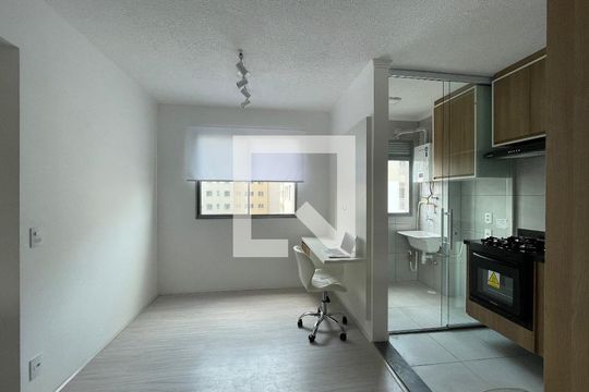 Sala de apartamento à venda com 1 quarto, 29m² em Várzea da Barra Funda, São Paulo