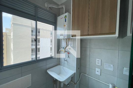Área de Serviço de apartamento à venda com 1 quarto, 29m² em Várzea da Barra Funda, São Paulo