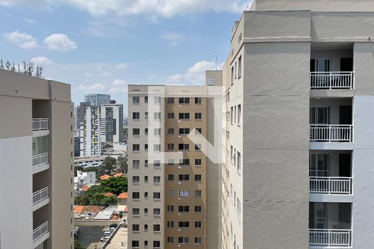 Sala - Vista de apartamento à venda com 1 quarto, 29m² em Várzea da Barra Funda, São Paulo