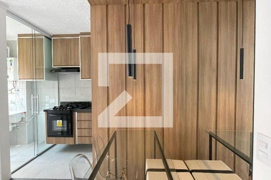 Sala de apartamento à venda com 1 quarto, 29m² em Várzea da Barra Funda, São Paulo
