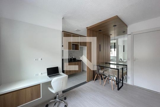 Sala de apartamento à venda com 1 quarto, 29m² em Várzea da Barra Funda, São Paulo