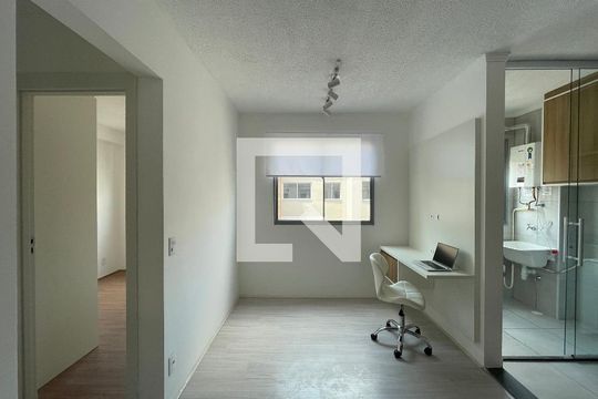 Sala de apartamento à venda com 1 quarto, 29m² em Várzea da Barra Funda, São Paulo
