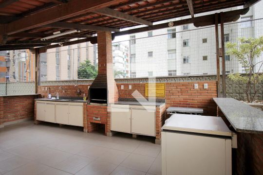 Área comum - Churrasqueira de apartamento à venda com 3 quartos, 85m² em Santo Antônio, Belo Horizonte