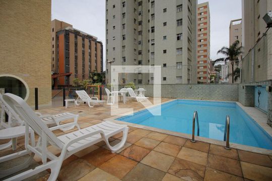 Área comum - Piscina de apartamento à venda com 3 quartos, 85m² em Santo Antônio, Belo Horizonte