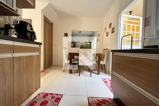 Cozinha de casa de condomínio à venda com 2 quartos, 68m² em Jardim Jabaquara, São Paulo
