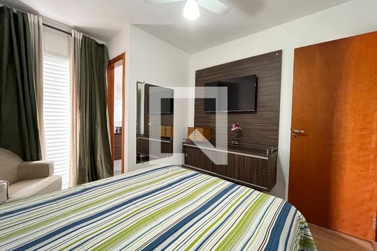 Suite 1 de casa de condomínio à venda com 2 quartos, 68m² em Jardim Jabaquara, São Paulo