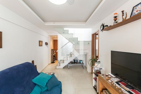 Sala de apartamento à venda com 3 quartos, 131m² em Praca da Bandeira, Rio de Janeiro