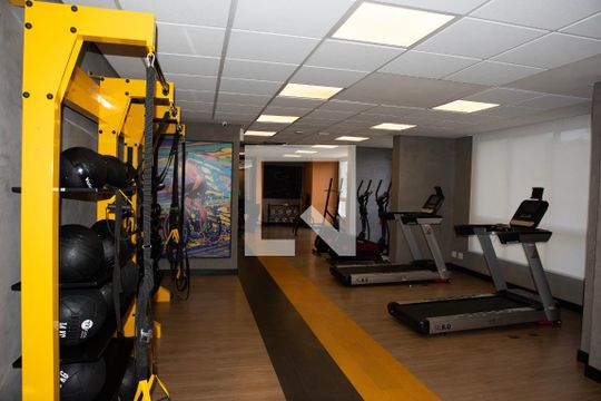 Área comum - Academia de apartamento para alugar com 2 quartos, 42m² em Socorro, São Paulo