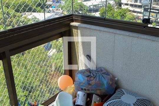 Varanda da Sala 1 de apartamento à venda com 3 quartos, 125m² em Pechincha, Rio de Janeiro
