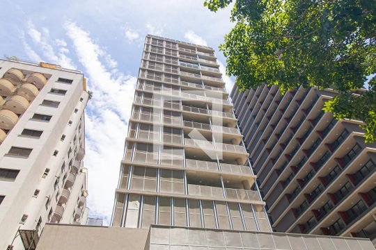 Fachada de kitnet/studio para alugar com 1 quarto, 17m² em Bela Vista, São Paulo
