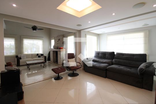 Sala de casa de condomínio à venda com 5 quartos, 800m² em Anil, Rio de Janeiro