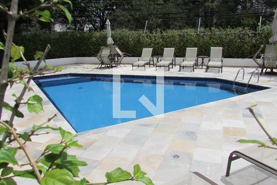 Área comum - Piscina de apartamento para alugar com 3 quartos, 102m² em Vila Andrade, São Paulo