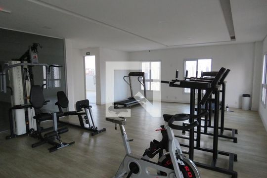 Área comum - Academia de kitnet/studio para alugar com 1 quarto, 45m² em Jardim América, Goiânia