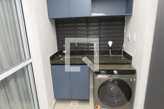 Área de Serviço de kitnet/studio para alugar com 1 quarto, 45m² em Jardim América, Goiânia