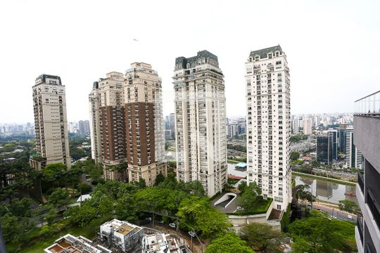 Vista da Sacada Studio de apartamento à venda com 1 quarto, 26m² em Jardim Panorama, São Paulo