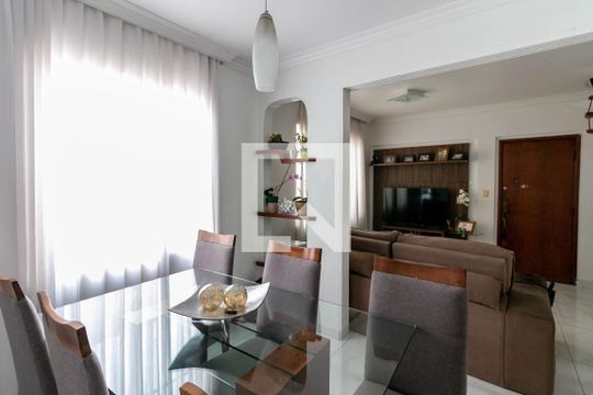 Sala de apartamento à venda com 3 quartos, 170m² em Jardim America, Belo Horizonte