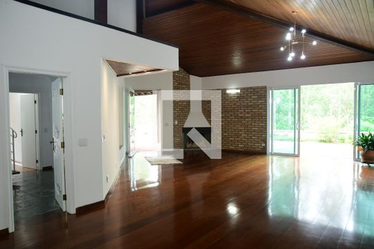 Sala de casa de condomínio para alugar com 3 quartos, 340m² em Granja Viana Ii, Cotia