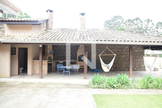 Área gourmet de casa de condomínio para alugar com 3 quartos, 340m² em Granja Viana Ii, Cotia