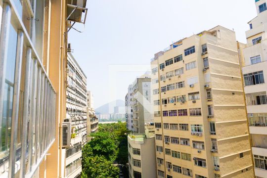 Vista da Sala de apartamento para alugar com 1 quarto, 39m² em Flamengo, Rio de Janeiro