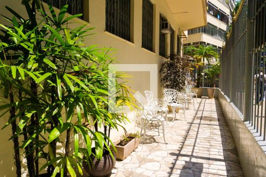 Fachada de apartamento para alugar com 1 quarto, 39m² em Flamengo, Rio de Janeiro