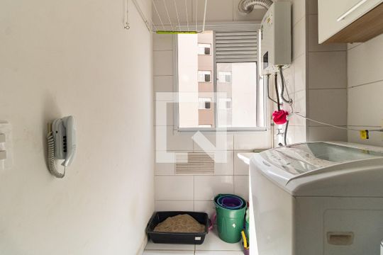 Área de Serviço de apartamento à venda com 2 quartos, 43m² em Parque Bristol, São Paulo
