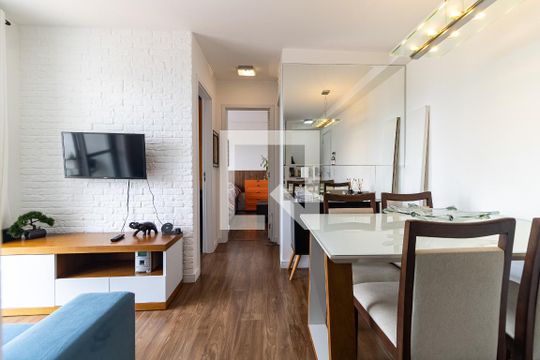 Sala de apartamento à venda com 2 quartos, 45m² em Jardim São Caetano, São Paulo
