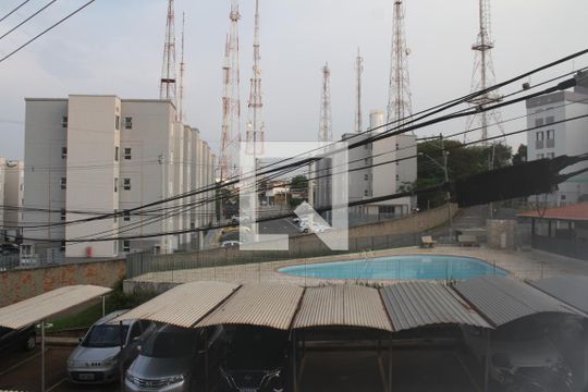 Vista Sala de apartamento à venda com 2 quartos, 47m² em Jardim São Gabriel, Campinas