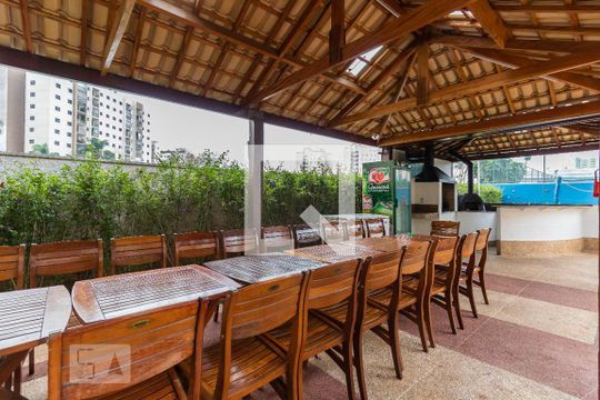 Área comum - Churrasqueira de apartamento à venda com 3 quartos, 124m² em Jardim Consórcio, São Paulo