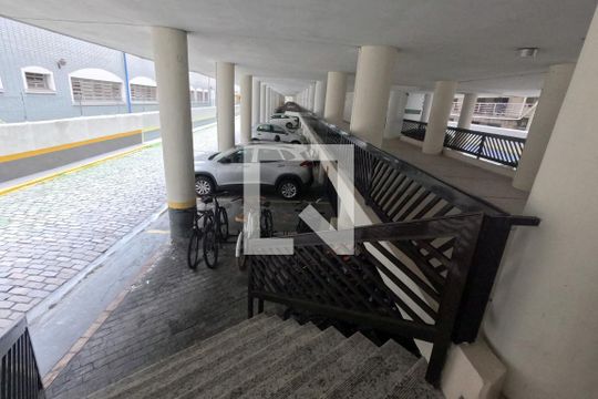 Área Comum - Bicicletário do Bloco de kitnet/studio para alugar com 1 quarto, 32m² em Boqueirão, Santos