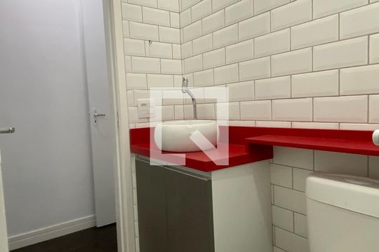 Banheiro da Suíte 1 de apartamento à venda com 2 quartos, 54m² em Parque Viana, Barueri