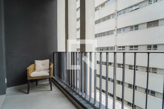 Sacada de kitnet/studio para alugar com 1 quarto, 24m² em Perdizes, São Paulo