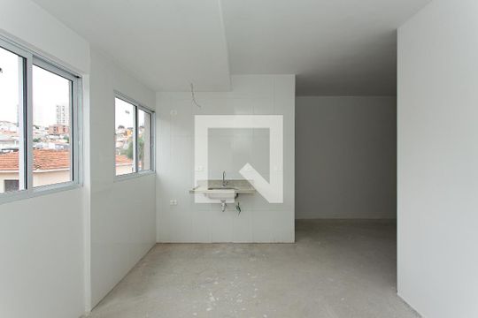 Cozinha de apartamento à venda com 1 quarto, 39m² em Vila Mazzei, São Paulo
