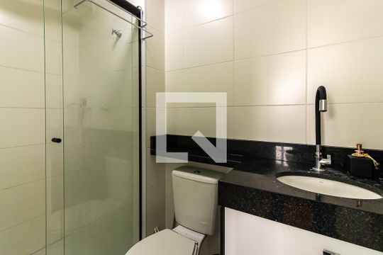 Banheiro de kitnet/studio à venda com 1 quarto, 28m² em Casa Verde, São Paulo