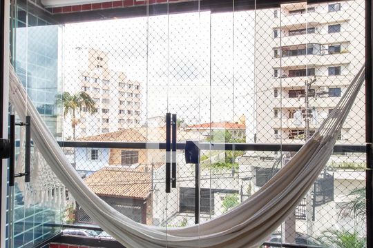 Sacada de apartamento à venda com 3 quartos, 75m² em Vila São Francisco, São Paulo