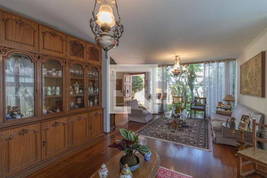 Sala de casa para alugar com 4 quartos, 385m² em Brooklin Paulista, São Paulo