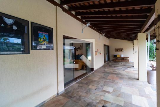 Varanda de casa de condomínio para alugar com 4 quartos, 420m² em Sítios de Recreio Gramado, Campinas
