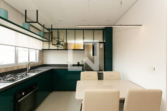 Cozinha de apartamento à venda com 1 quarto, 39m² em Vila Mazzei, São Paulo