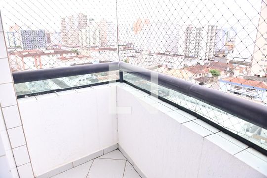 Sacada de apartamento para alugar com 1 quarto, 52m² em Vila Assuncao, Praia Grande