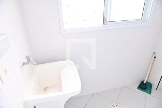 Lavanderia de apartamento para alugar com 1 quarto, 52m² em Vila Assuncao, Praia Grande