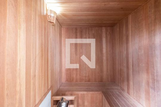 Condomínio - Sauna  de kitnet/studio para alugar com 1 quarto, 35m² em Tatuapé, São Paulo