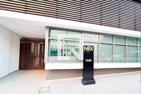 Fachada de apartamento para alugar com 1 quarto, 28m² em Vila Nova Conceição, São Paulo