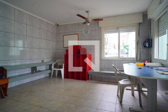 Área comum - Salão de festas de apartamento à venda com 2 quartos, 74m² em Jardim Dona Leopoldina, Porto Alegre