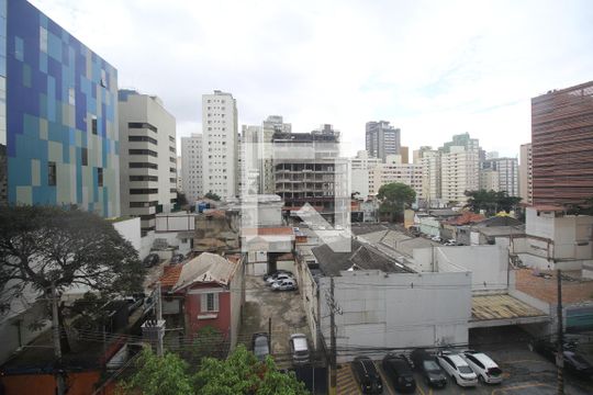 Vista da Varanda de kitnet/studio à venda com 1 quarto, 25m² em Paraíso, São Paulo