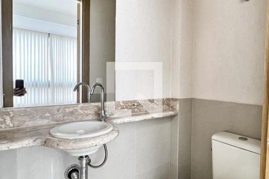 Lavabo de apartamento à venda com 4 quartos, 204m² em Buritis, Belo Horizonte