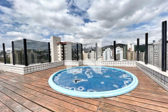Área Externa de apartamento à venda com 4 quartos, 204m² em Buritis, Belo Horizonte