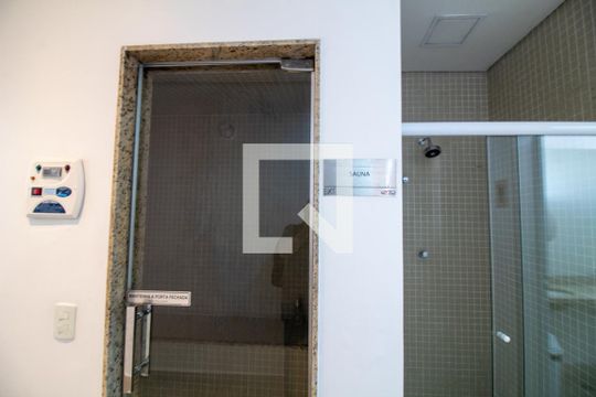 Área comum - Sauna de apartamento para alugar com 1 quarto, 34m² em Campo Belo, São Paulo